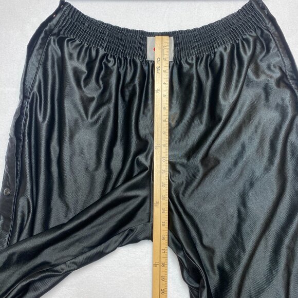 Vintage Nike Tear Away Snap Button Pants Men's XL Black Basketball Reversible - Picture 9 of 12